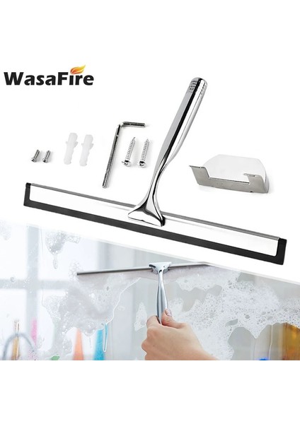 Magnetik Pencere Temizleme Fırçası - Gümüş (Yurt Dışından)