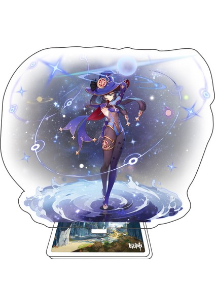 Genshin Etkileyici Kart Tv Anime Karakterleri Yelan Acrylic (Yurt Dışından)