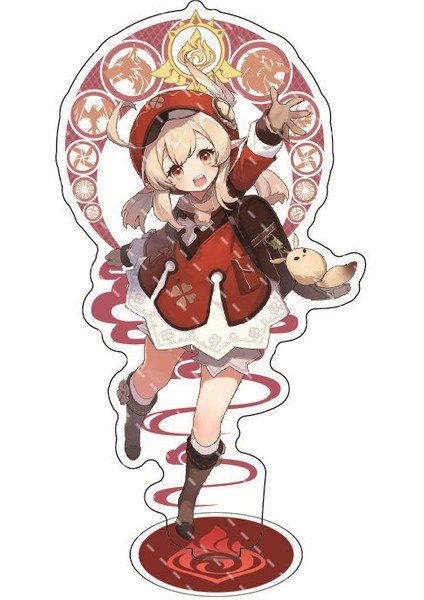 Anime Genshin Etkileri Görüntüsü Arataki Itto Shenhe Yunjin Göz Tanrı Akrylic Stand Model Plate Desk Decor Fans Yeni (Yurt Dışından)
