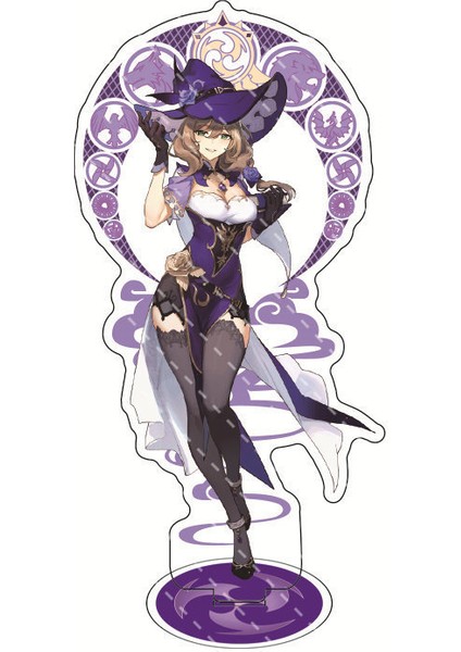 Anime Genshin Etkileri Görüntüsü Arataki Itto Shenhe Yunjin Göz Tanrı Akrylic Stand Model Plate Desk Decor Fans Yeni (Yurt Dışından)