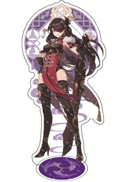 Anime Genshin Etkileri Görüntüsü Arataki Itto Shenhe Yunjin Göz Tanrı Akrylic Stand Model Plate Desk Decor Fans Yeni (Yurt Dışından)
