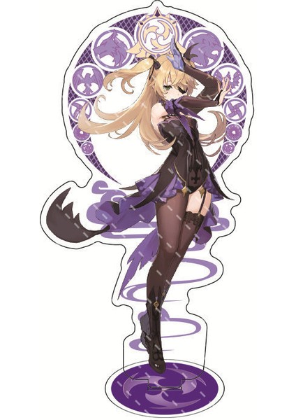Anime Genshin Etkileri Görüntüsü Arataki Itto Shenhe Yunjin Göz Tanrı Akrylic Stand Model Plate Desk Decor Fans Yeni (Yurt Dışından)