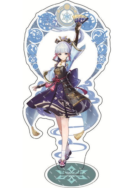 Anime Genshin Etkileri Görüntüsü Arataki Itto Shenhe Yunjin Göz Tanrı Akrylic Stand Model Plate Desk Decor Fans Yeni (Yurt Dışından)