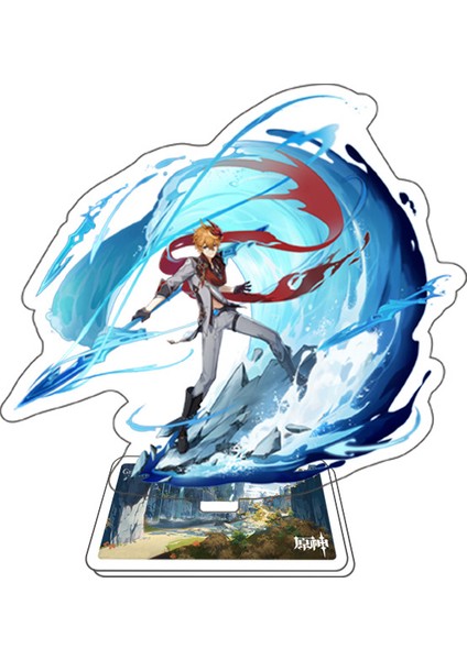 Genshin Etkileyici Kart Tv Anime Karakterleri Yelan Acrylic (Yurt Dışından)