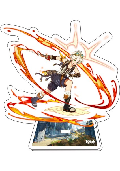 Genshin Etkileyici Kart Tv Anime Karakterleri Yelan Acrylic (Yurt Dışından)