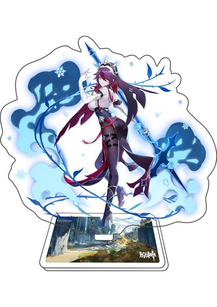 Genshin Etkileyici Kart Tv Anime Karakterleri Yelan Acrylic (Yurt Dışından)