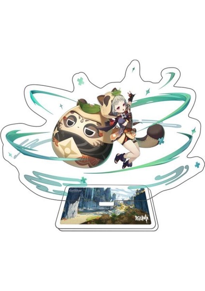 Genshin Etkileyici Kart Tv Anime Karakterleri Yelan Acrylic (Yurt Dışından)