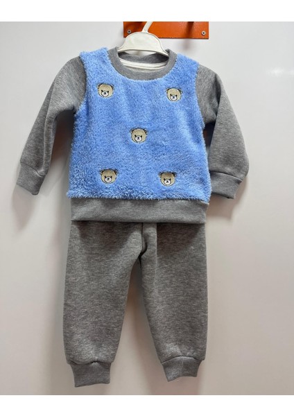 Unisex Üç Iplik Şardonlu Welsoft Detaylı Alt Üst Takım