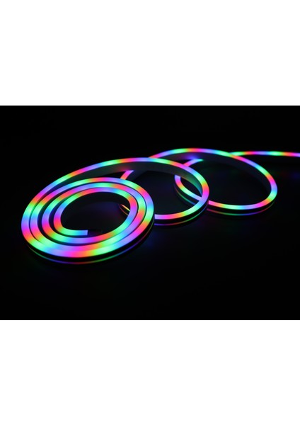 Rgb Neon Şerit LED 2 Metre Usb'li