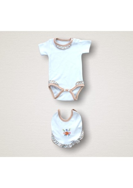 Erguvan Taç Nakışlı Cotton Antibaakteriyel Kız Bebek 10LU Zıbın Takımı Hastane Çıkışı fırsatları