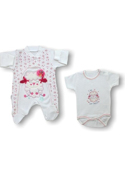 Kuzucuk Nakışlı Cotton Antibaakteriyel 5li Zıbın Takımı Hastane Çıkışı fiyatları