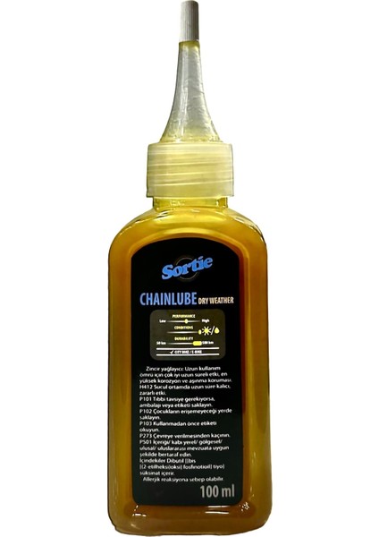 Zincir Yağı 100 ml Dry Weather Sortie