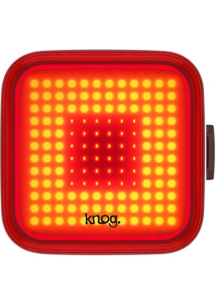 Arka Aydınlatma Stop Siyah Şarjlı Blinder Square Knog