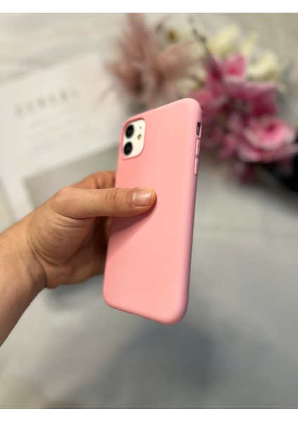 Iphone 11 Ile Uyumlu Premium Kılıf Ultra Koruma Kadife Iç Dokulu Lansman Arka Kapak