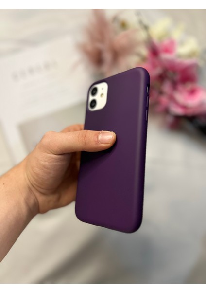 Iphone 11 Ile Uyumlu Premium Kılıf Ultra Koruma Kadife Iç Dokulu Lansman Arka Kapak