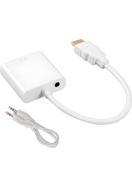 HDMI To VGA Dönüştürücü Çevirici Sesli Kablo modelleri
