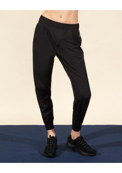 W Micro Coll Daily Jogger Pant Kadın Siyah Eşofman Altı S211078-001
