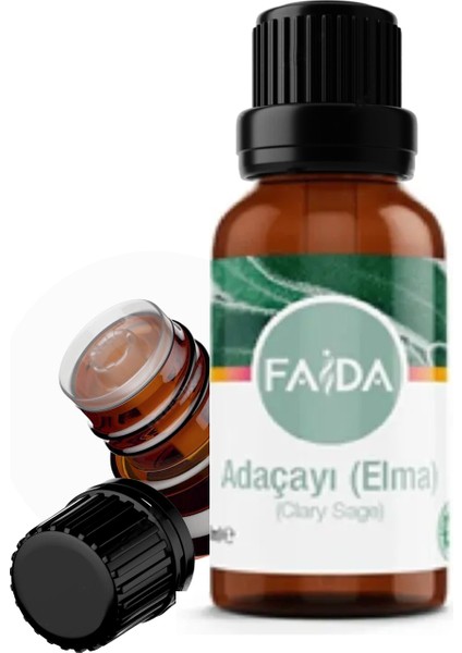 Saf Adaçayı Yağı Bitkisel Uçucu (Acı Elma Suyu Yağı) 10 ml