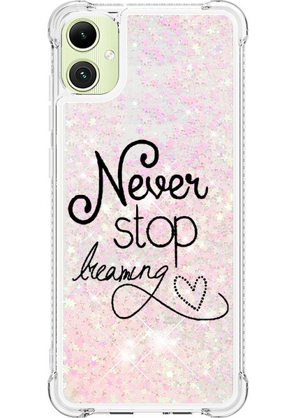 Samsung Galaxy A05 4g Kılıf Parıltılı Yüzen Sıvı Tpu Koruyucu Cep Telefonu Kapağı (Yurt Dışından) modelleri