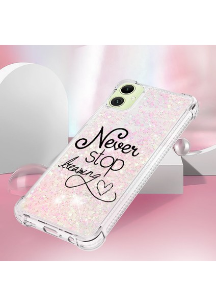 Samsung Galaxy A05 4g Kılıf Parıltılı Yüzen Sıvı Tpu Koruyucu Cep Telefonu Kapağı (Yurt Dışından) indirimleri