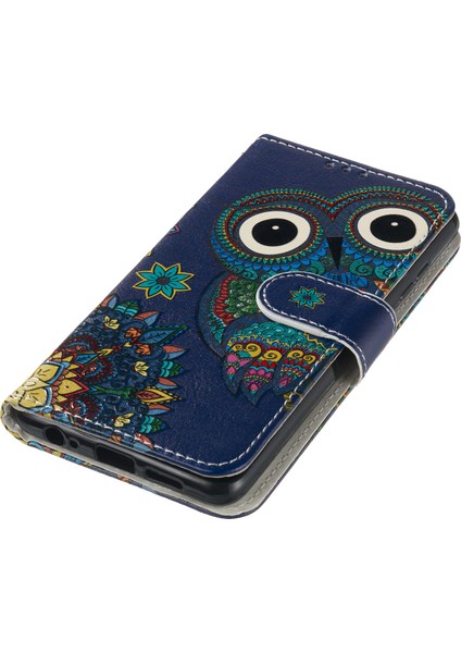 Samsung Galaxy A15 4g Kapak Standı Cüzdan Deseni Baskı Deri Cüzdan Telefon Kılıfsı (Yurt Dışından)