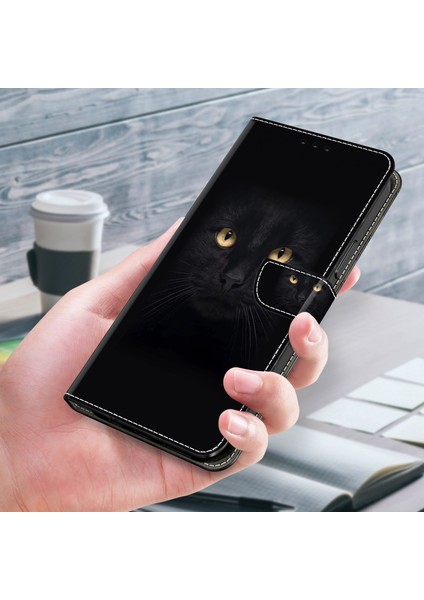 Samsung Galaxy A15 4g Kılıf Çizilmez Pu Deri 3D Desen Telefon Kapağı (Yurt Dışından)