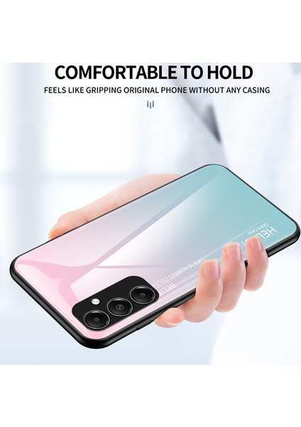 Samsung Galaxy A05S 4g Kılıf Temperli Cam+Pc+Tpu Gradient Anti-Fall Telefon Kapağı (Yurt Dışından) fiyatları