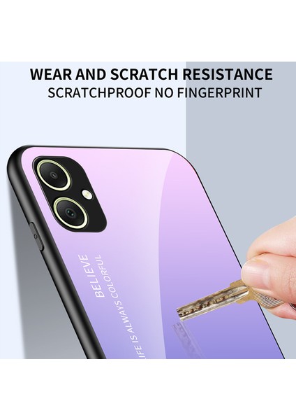 Samsung Galaxy A05 4g Kılıf Damla Damlı Temsilli Cam+Pc+Tpu Gradyan Telefon Kapağı (Yurt Dışından) indirimleri