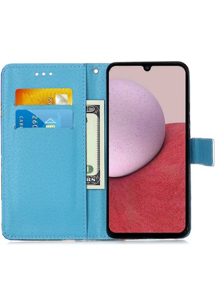 Samsung Galaxy A05 4g Kılıf Standı Pu Deri Cüzdan Kapağı (Yurt Dışından)