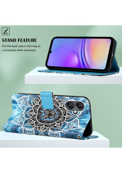 Samsung Galaxy A05 4g Kılıf Standı Pu Deri Cüzdan Kapağı (Yurt Dışından)