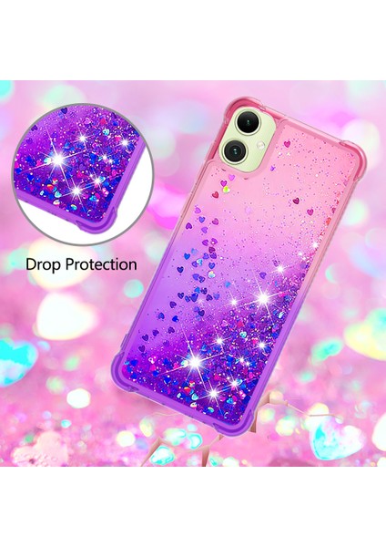 Samsung Galaxy A05 4g Kılıfsı Anter Drop Tpu Gradient Sıvı Cep Telefonu Kapağı (Yurt Dışından)