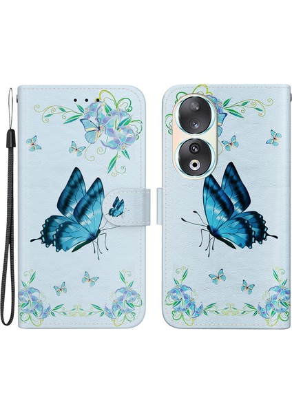 Honor 90 Vaka Deseni Baskısı Şok Geçirmez Telefon Kapağı (Yurt Dışından)