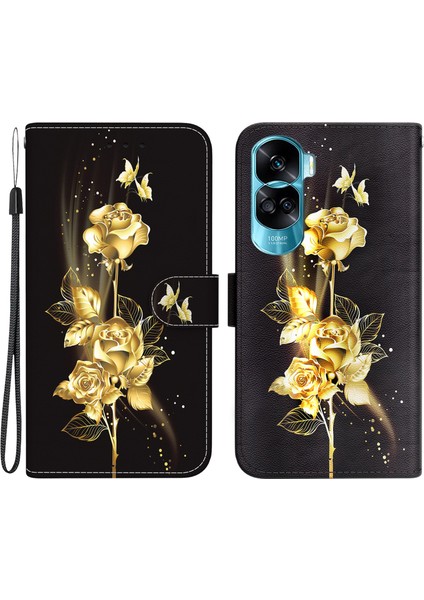 Honor 90 Lite 5g / X50I 5g Vaka Deseni Baskı Anti-Drop Telefon Kapağı (Yurt Dışından)