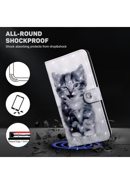 Honor 90 Baskı Deri Flip Cüzdan Telefon Kapağı (Yurt Dışından)