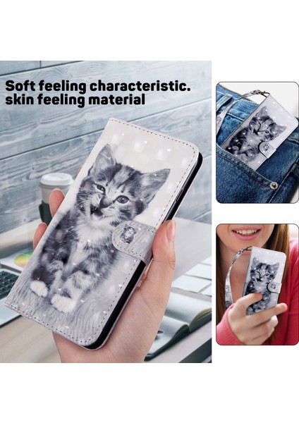 Honor 90 Baskı Deri Flip Cüzdan Telefon Kapağı (Yurt Dışından)