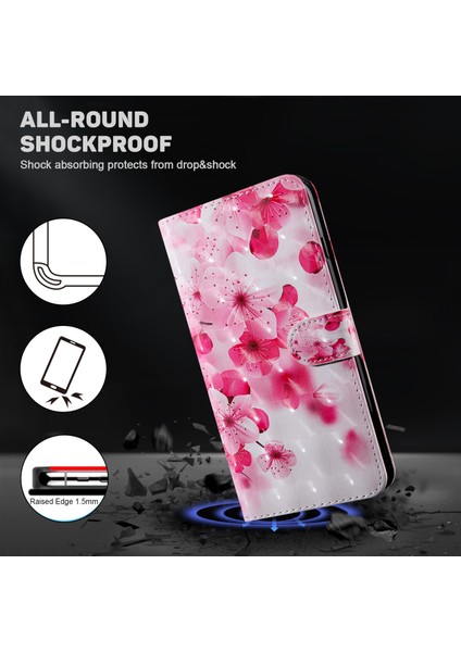 Honor 90 Pro Pu Deri Basılı Cüzdan Telefon Kapağı (Yurt Dışından)
