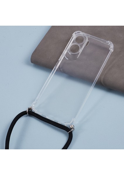 Honor X50I 5g / 90 Lite 5g Telefon Kılıfı Kesin Kesim Tpu Telefon Kapağı Lanyard ile (Yurt Dışından) modelleri