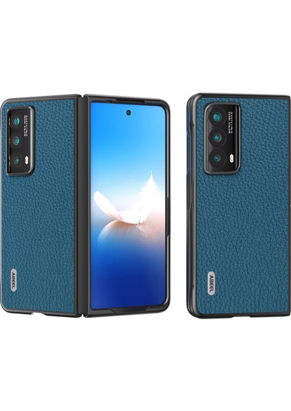 Honor Magic Vs2 5g Inek Deri Litchi Doku Telefon Kapağı (Yurt Dışından)