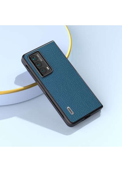 Honor Magic Vs2 5g Inek Deri Litchi Doku Telefon Kapağı (Yurt Dışından)