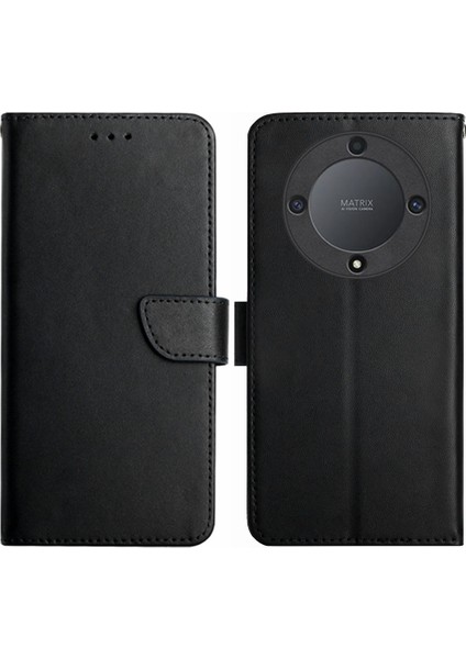 Honor X9B 5g Inek Deri Folio Telefon Kapağı (Yurt Dışından)