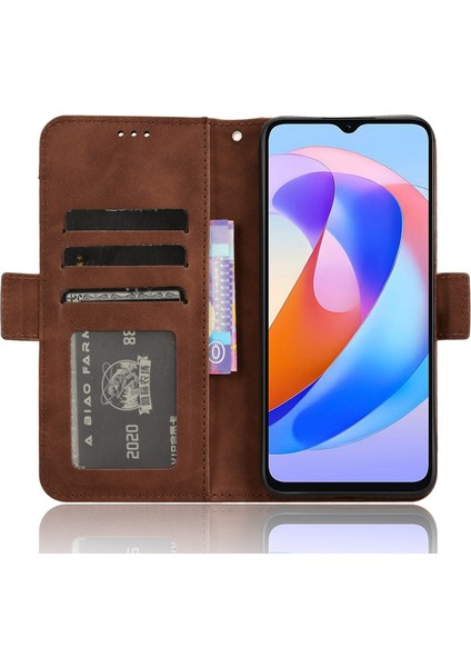 Honor X5 Plus / Play 40C 5g Deri Kılıf Telefon Kapağı Cüzdan Standı (Yurt Dışından)