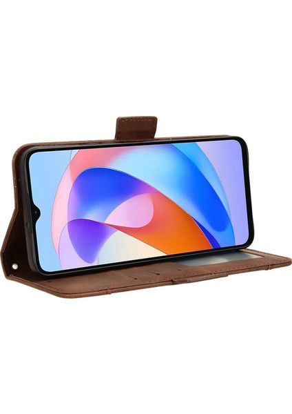 Honor X5 Plus / Play 40C 5g Deri Kılıf Telefon Kapağı Cüzdan Standı (Yurt Dışından)