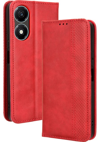 Honor X5 Plus / Play 40C 5g Stand Cüzdan Cep Telefonu Kapağı (Yurt Dışından)