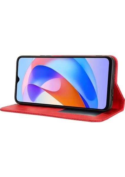 Honor X5 Plus / Play 40C 5g Stand Cüzdan Cep Telefonu Kapağı (Yurt Dışından)