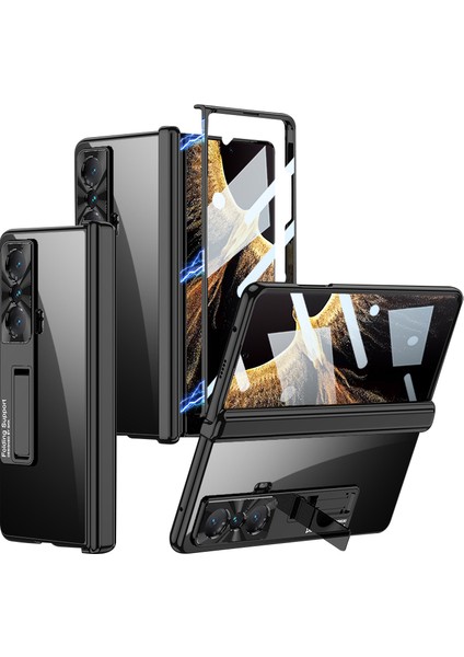 Honor Magic Vs 5g Net Kasa Manyetik Menteşe Temperli Cam Film Pc Telefon Kapağı (Yurt Dışından)