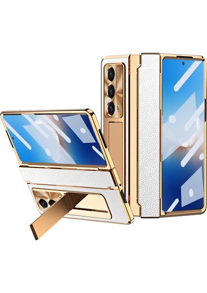Honor Magic Vs2 5g Deri+Pc Telefon Kapağı (Yurt Dışından)