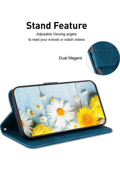 Honor X5 Plus / Play 40C 5g Deri Kılıf Cüzdan Stand Baskılı Telefon Kapağı (Yurt Dışından)