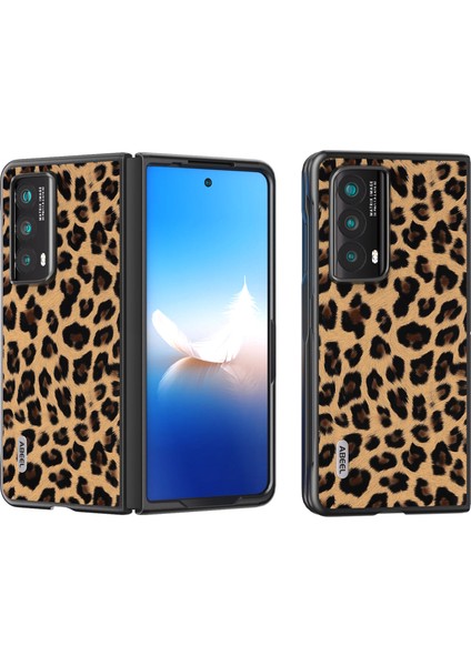 Honor Magic Vs2 5g Koruyucu Leopar Desen Telefon Geri Kapak (Yurt Dışından)