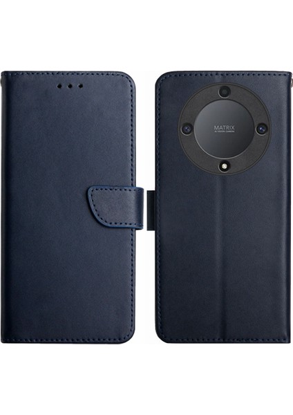 Honor X9B 5g Inek Deri Folio Telefon Kapağı (Yurt Dışından)