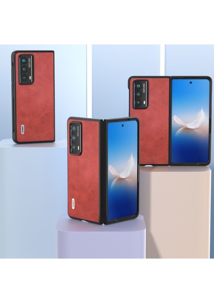 Honor Magic Vs2 5g Pu Deri+Pc Telefon Kapağı (Yurt Dışından)